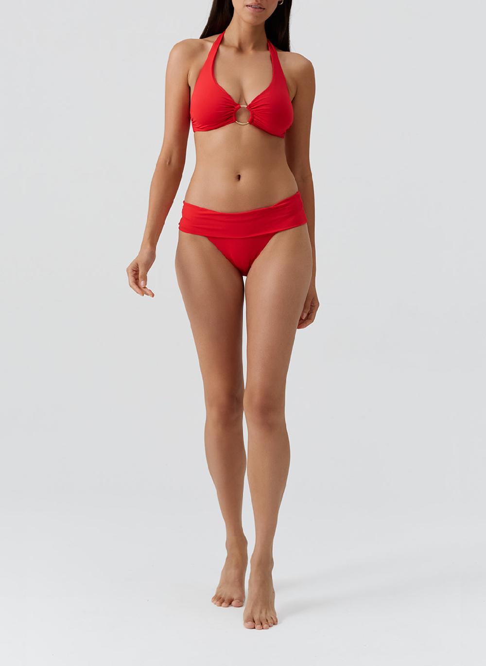 Melissa Odabash Brussels Red Bikini Bottom