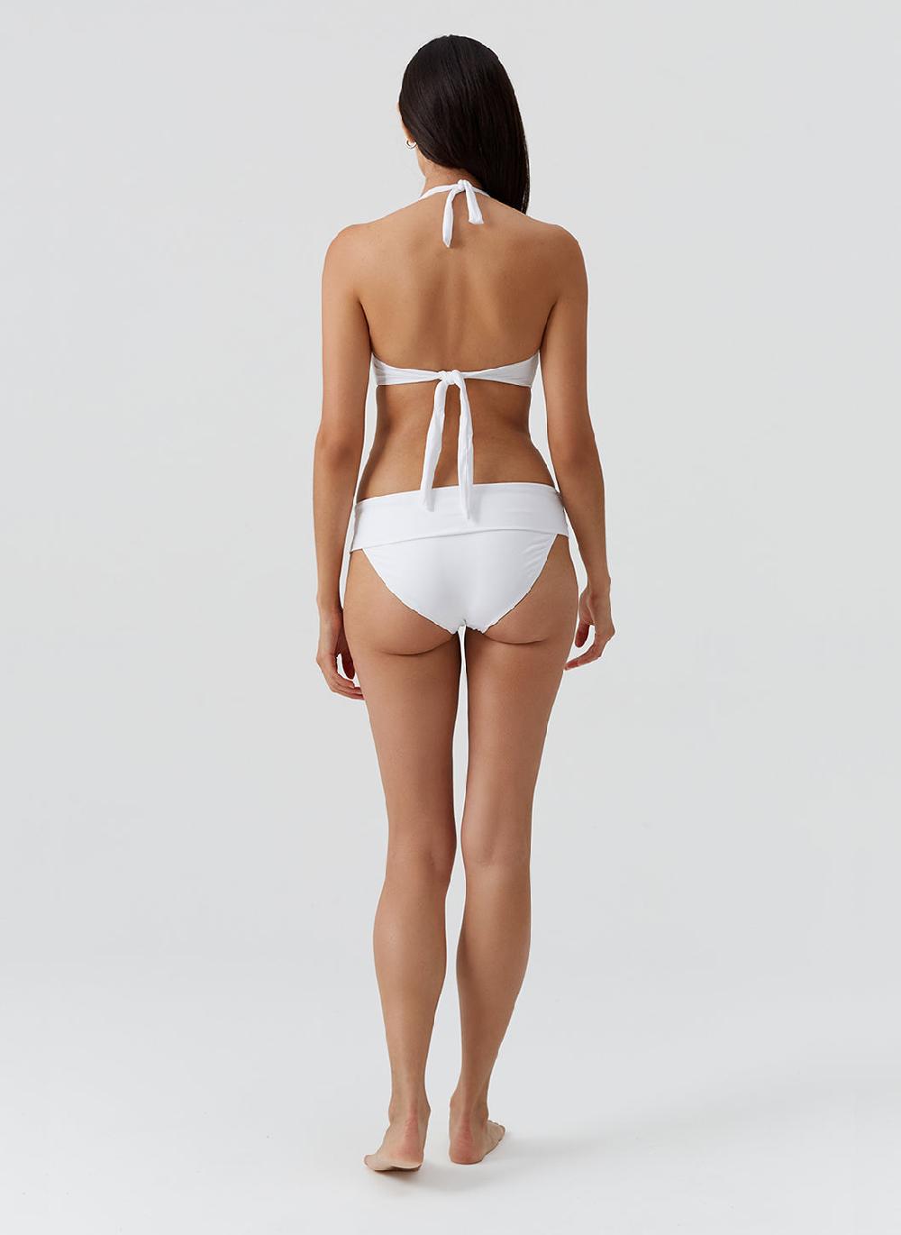 Melissa Odabash Brussels White Bikini Top