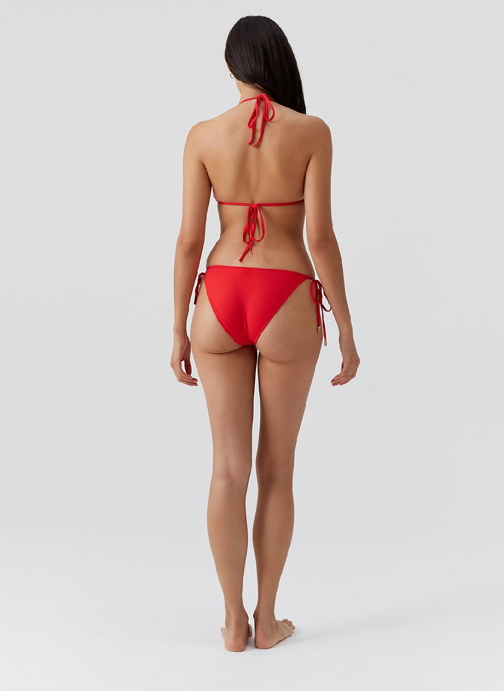 Melissa Odabash Cancun Red Bikini Bottom