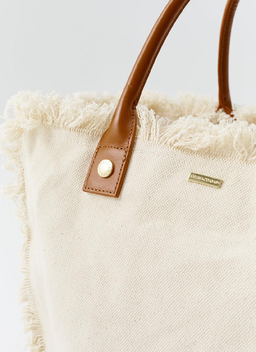 Melissa Odabash Cap Ferrat Beige Tote