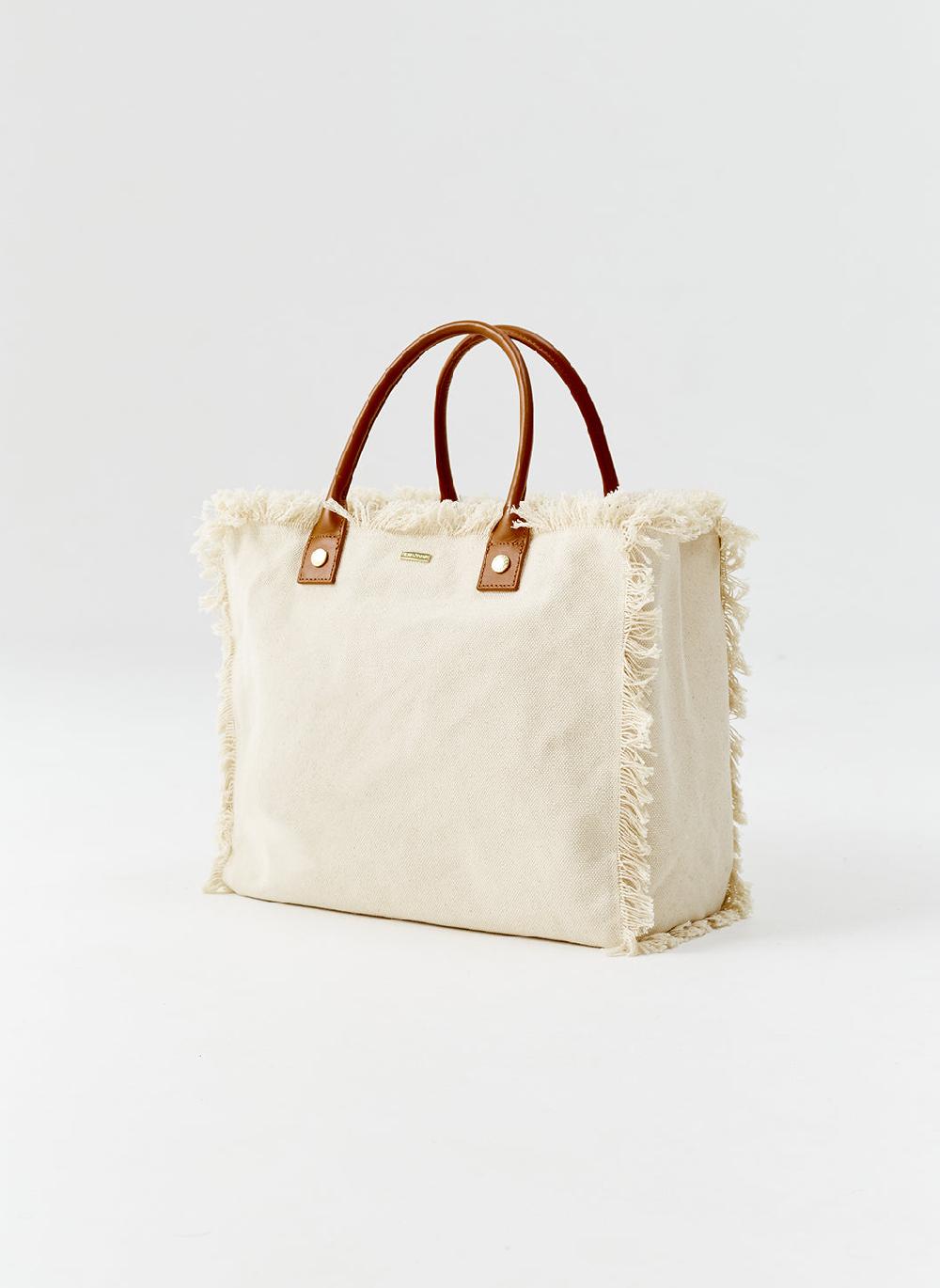melissa odabash Cap Ferrat Beige Tote