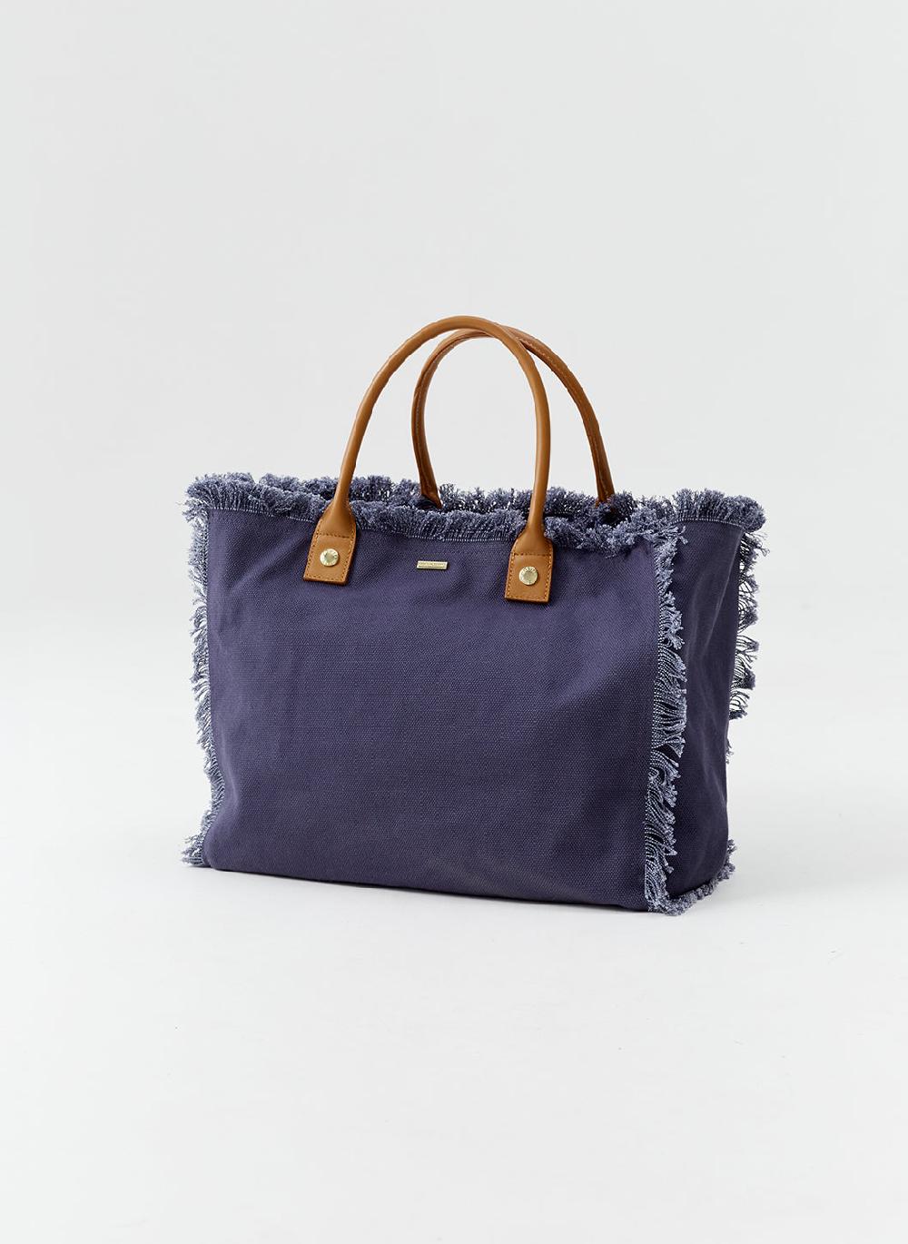 melissa odabash Cap Ferrat Navy Tote