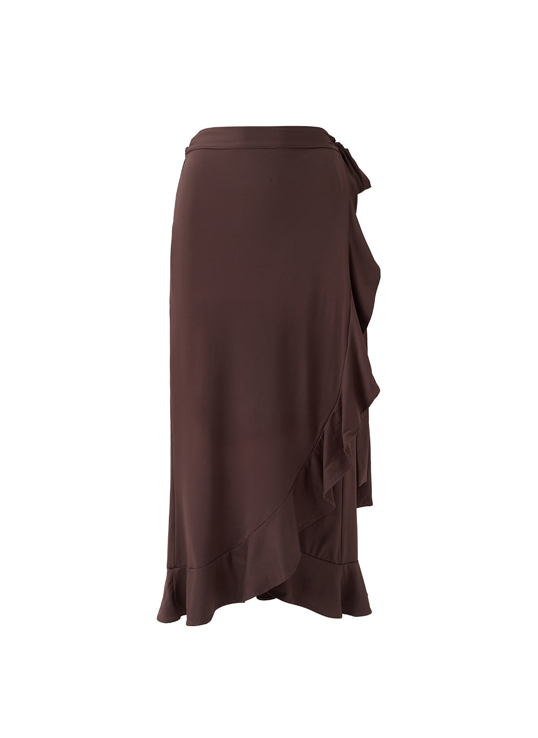 melissa odabash Cassidy Brown Skirt