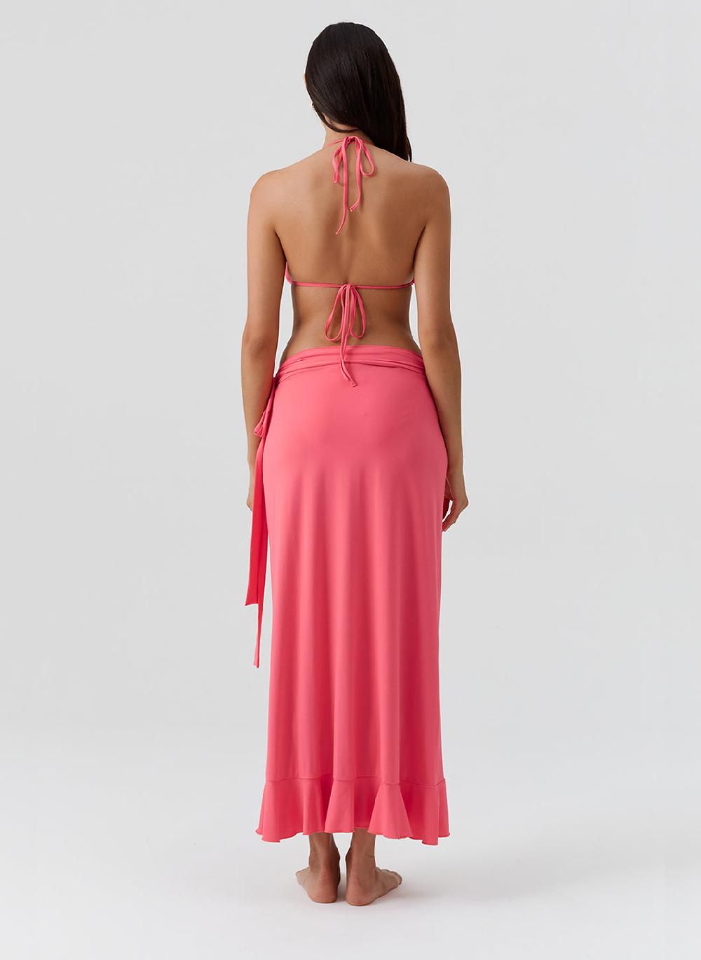Melissa Odabash Cassidy Coral Skirt
