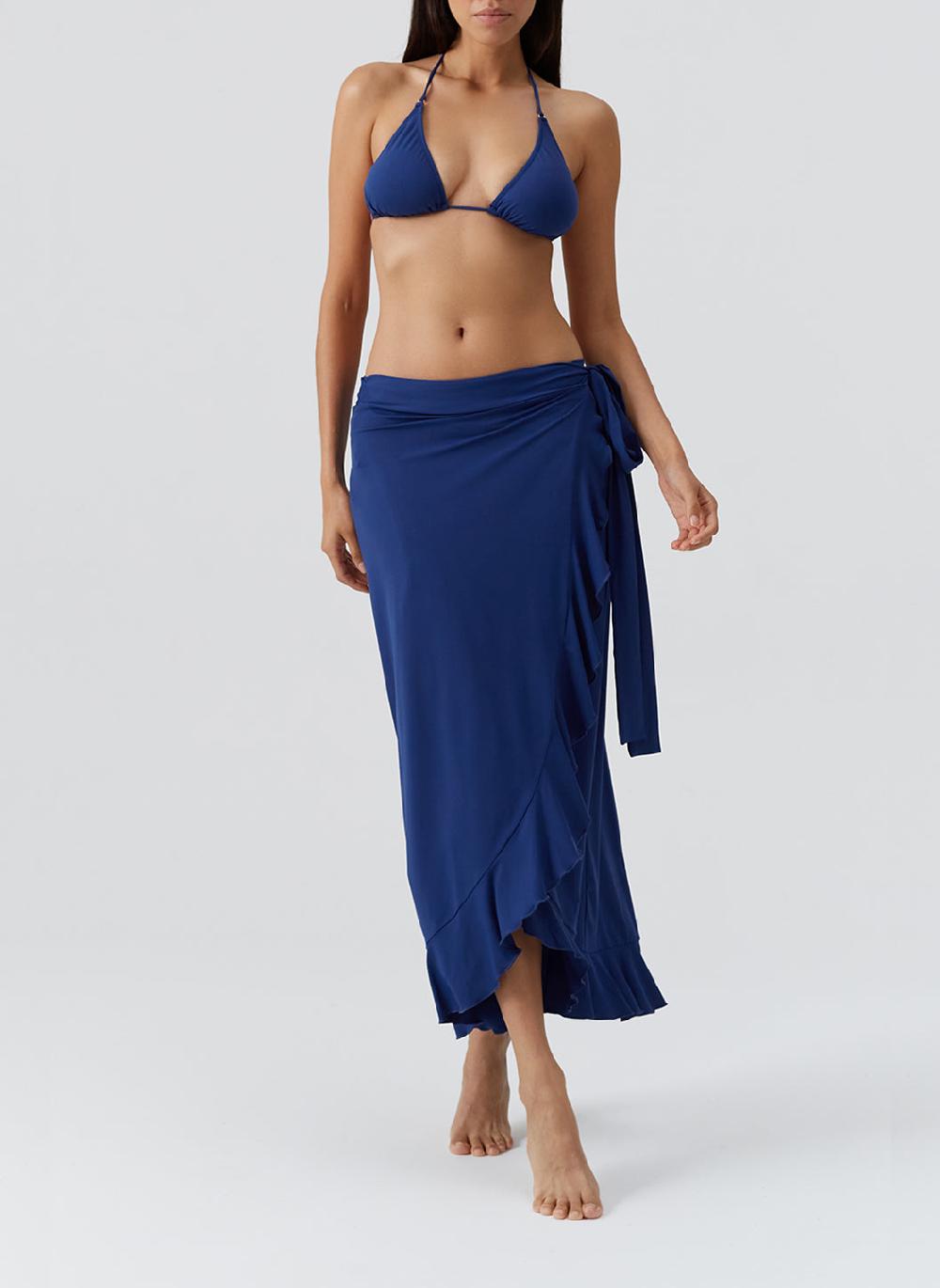 Melissa Odabash Cassidy Marine Skirt