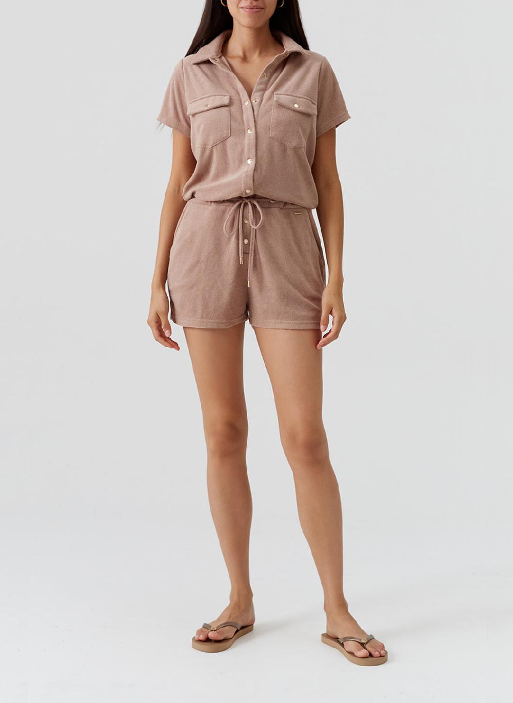 Melissa Odabash Cheryl Almond Romper