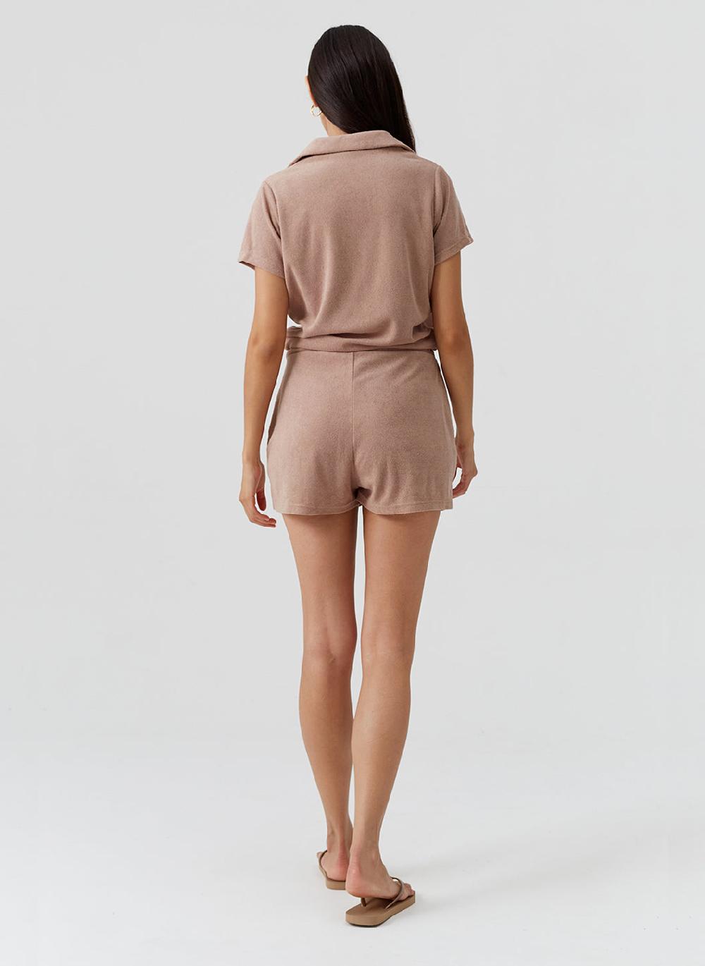 Melissa Odabash Cheryl Almond Romper