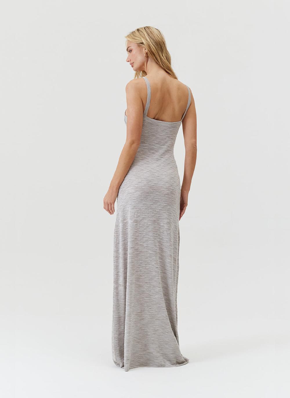 Melissa Odabash Colada Silver Melange Dress