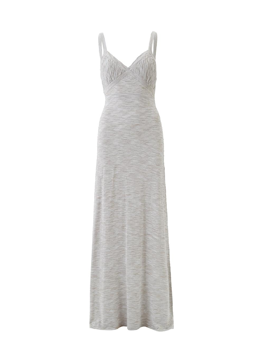 melissa odabash Colada Silver Melange Dress
