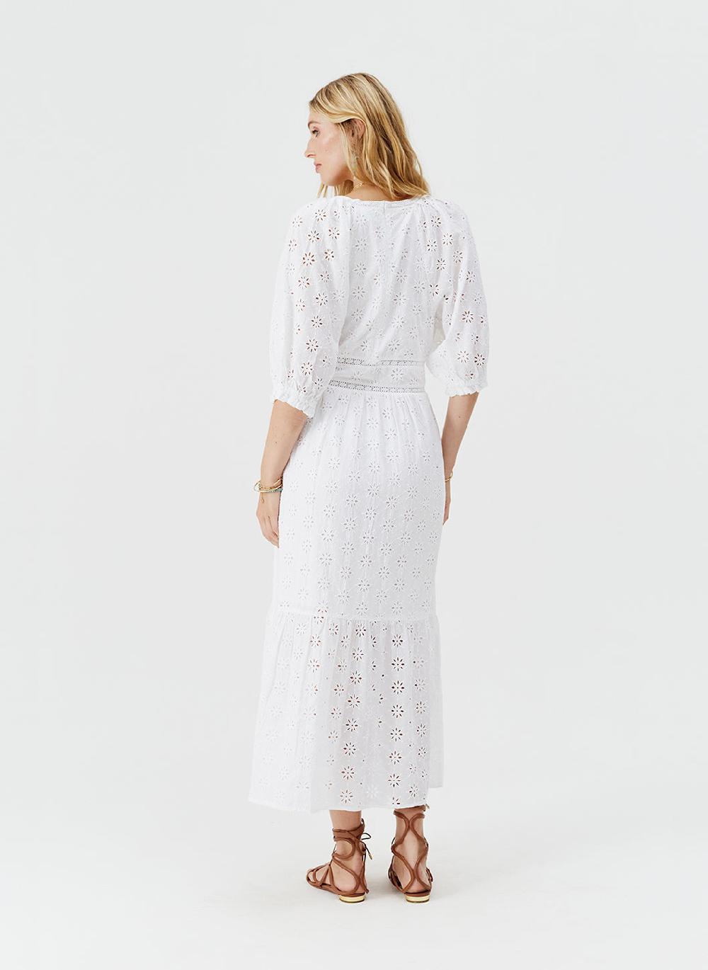 Melissa Odabash Daphne White Dress