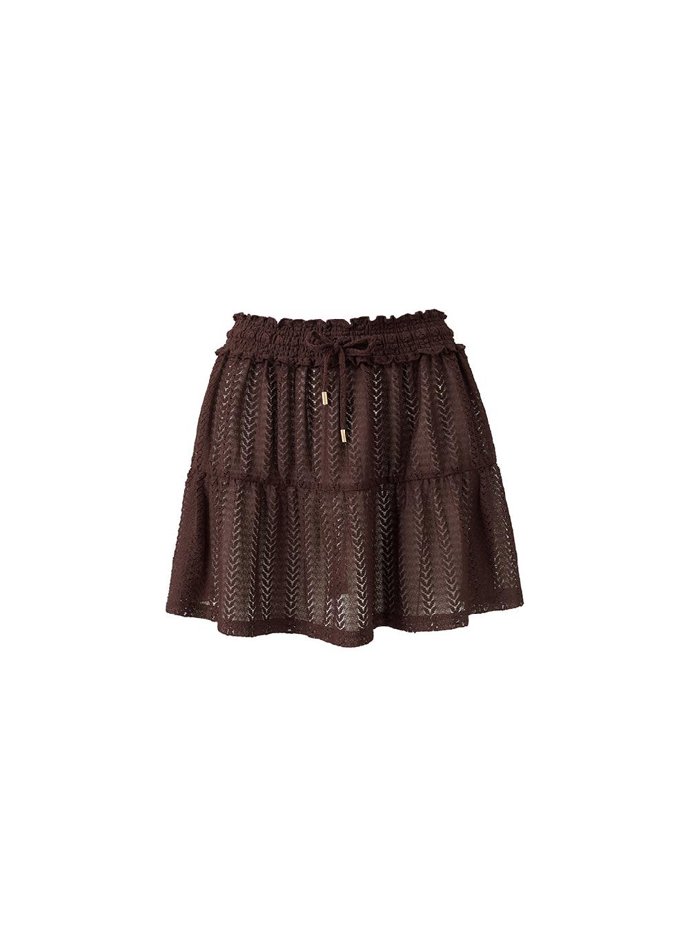 melissa odabash Dune Brown Skirt