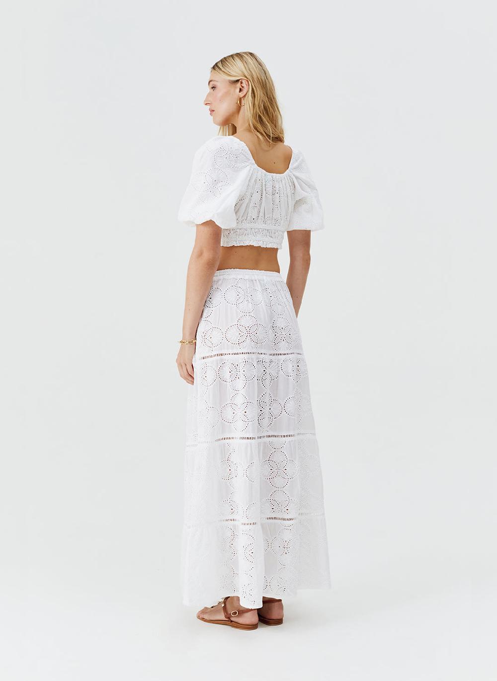 Melissa Odabash Giorgia White Top