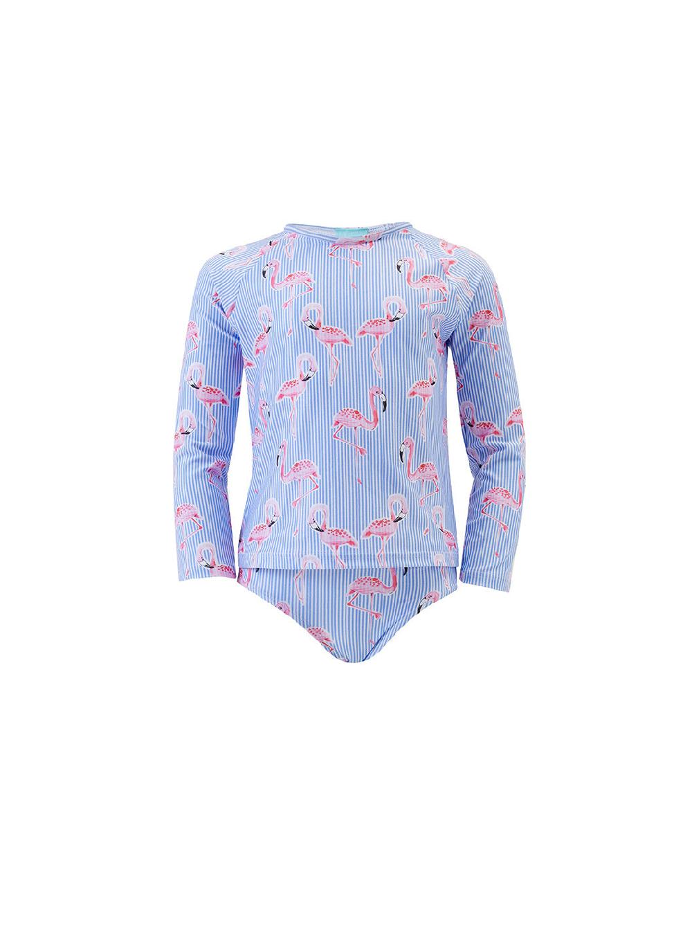 melissa odabash Girls Dakota Flamingo Bikini