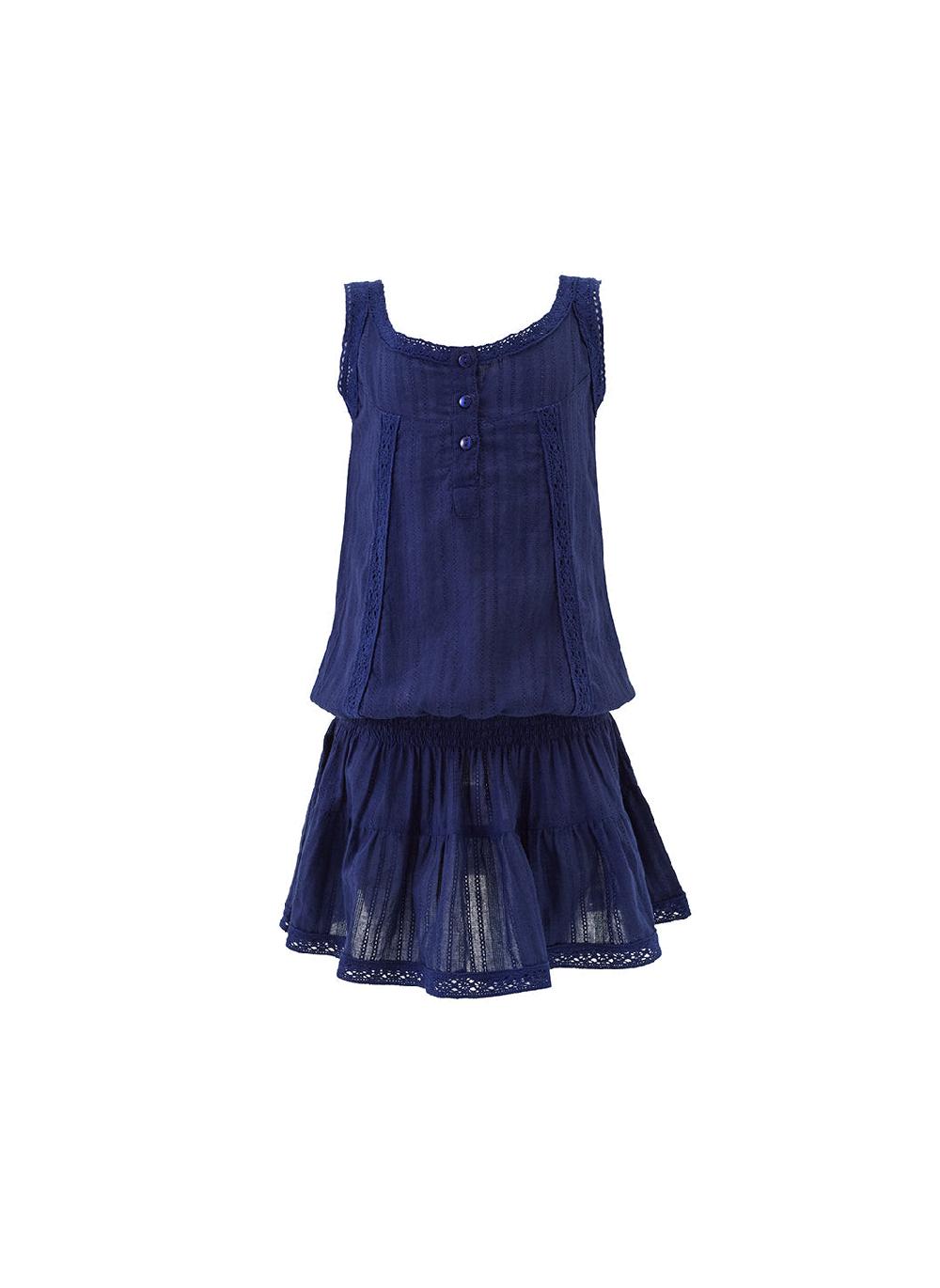 melissa odabash Girls Jaz Navy Dress