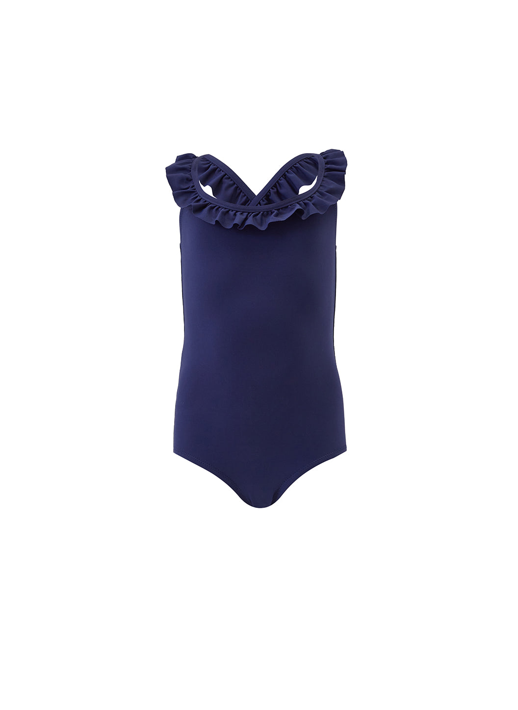 melissa odabash Girls Johanna Navy Swimsuit