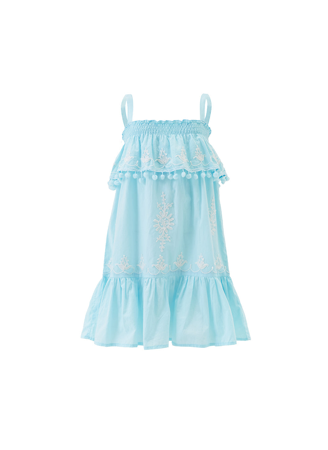 melissa odabash Girls Leonie Sky Dress