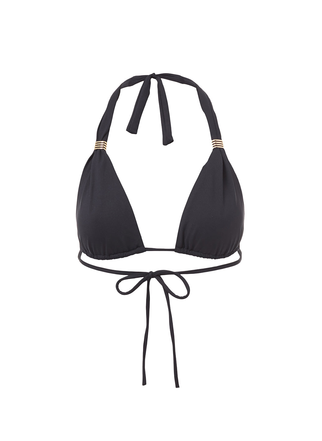 melissa odabash Grenada Black Bikini Top