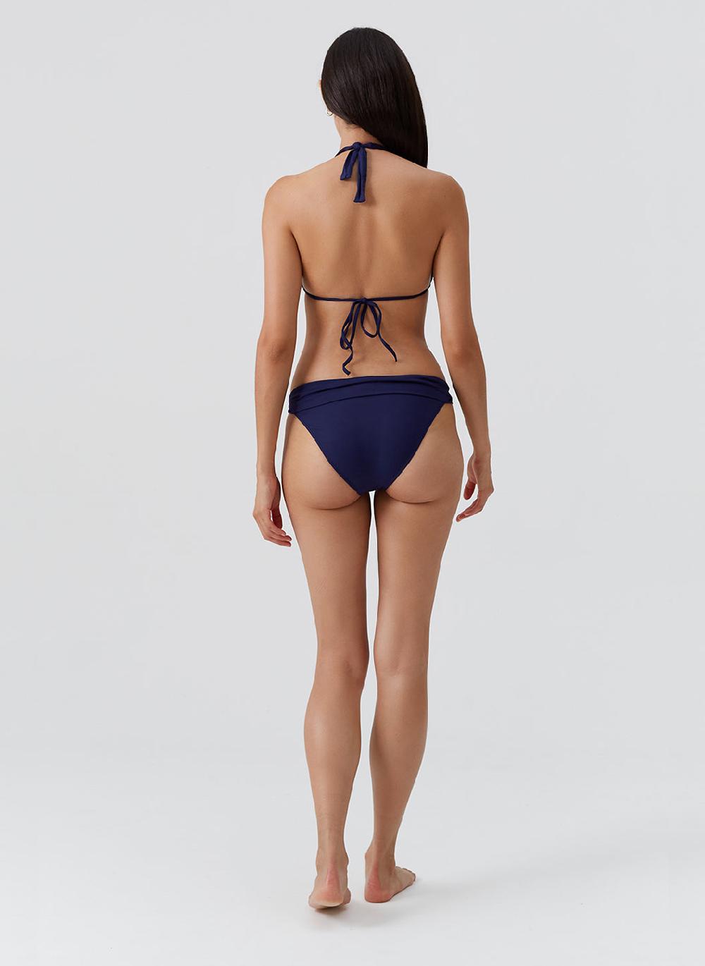 Melissa Odabash Grenada Navy Bikini Top