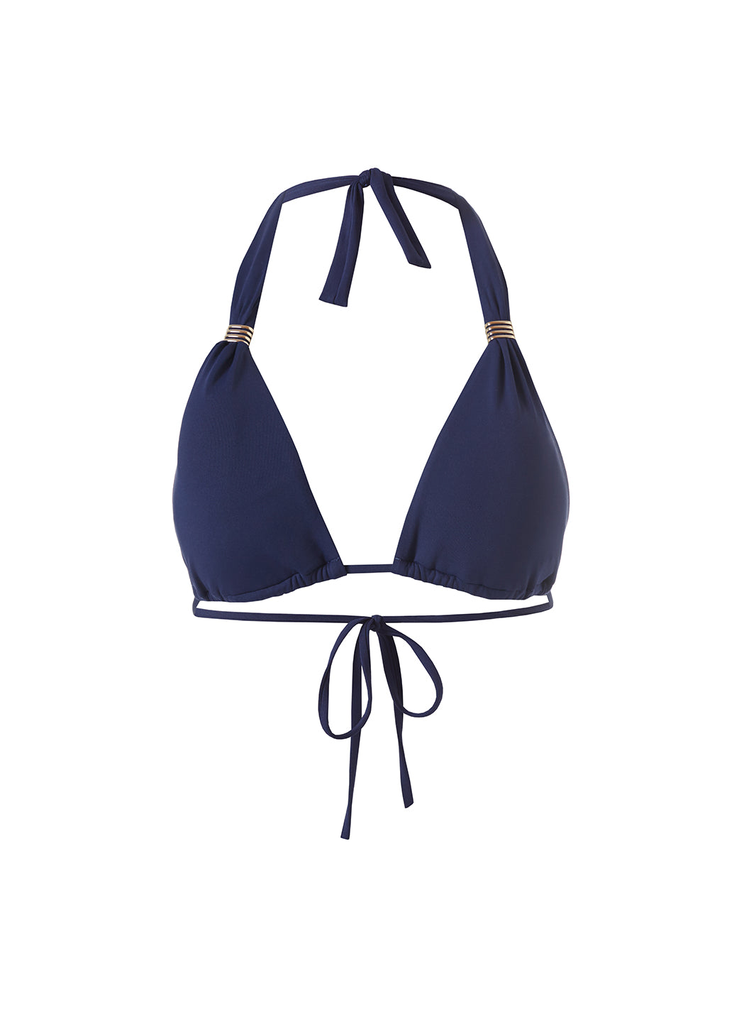 melissa odabash Grenada Navy Bikini Top