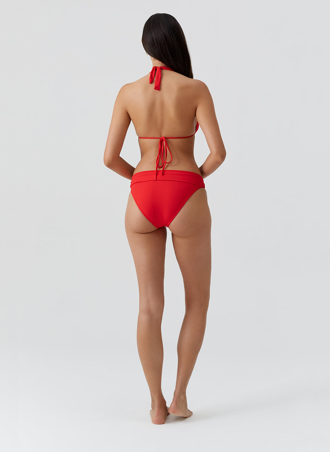 Melissa Odabash Grenada Red Bikini Top