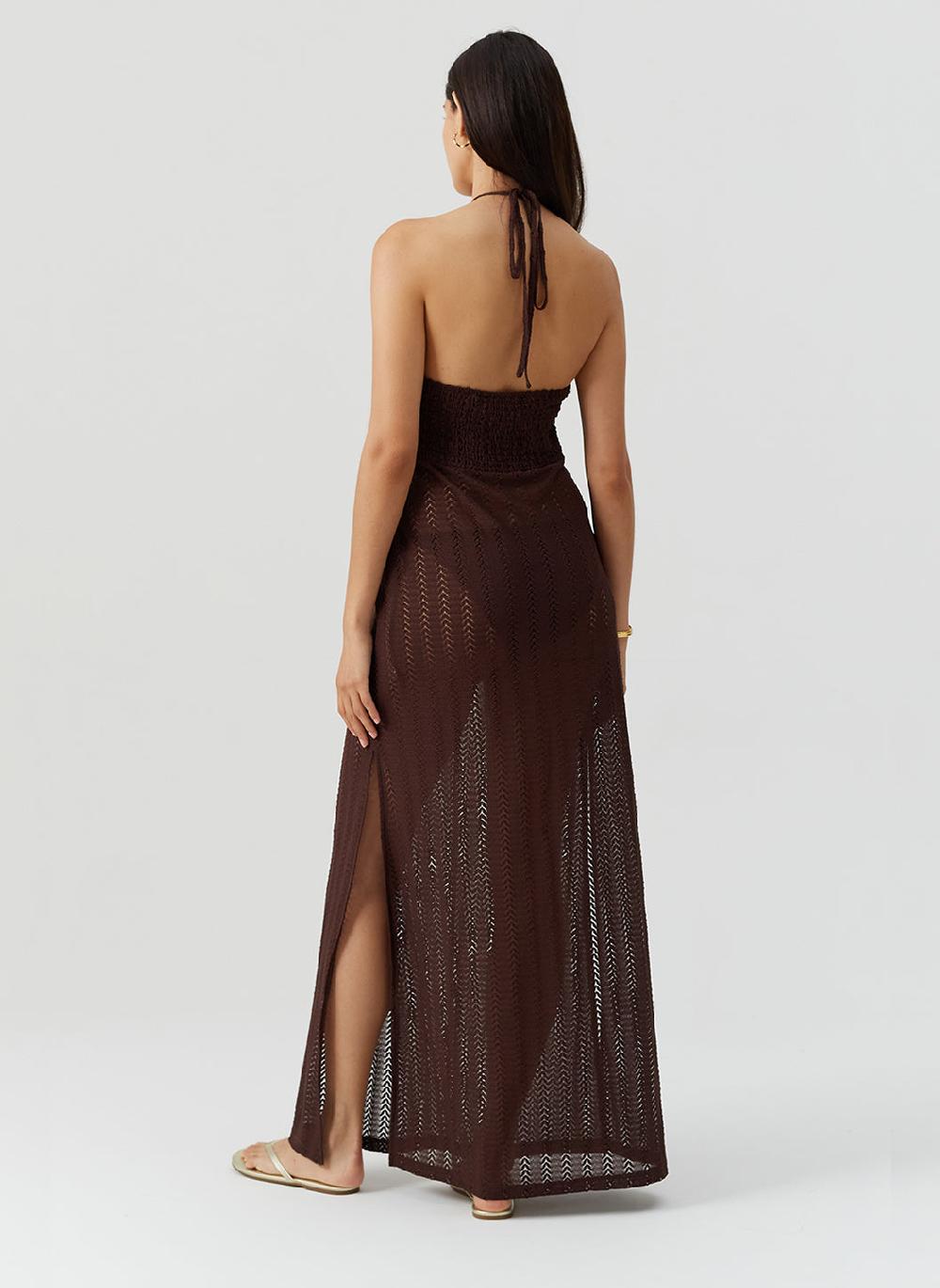 Melissa Odabash Harriet Brown Dress