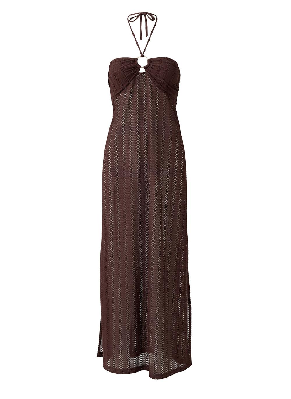 melissa odabash Harriet Brown Dress