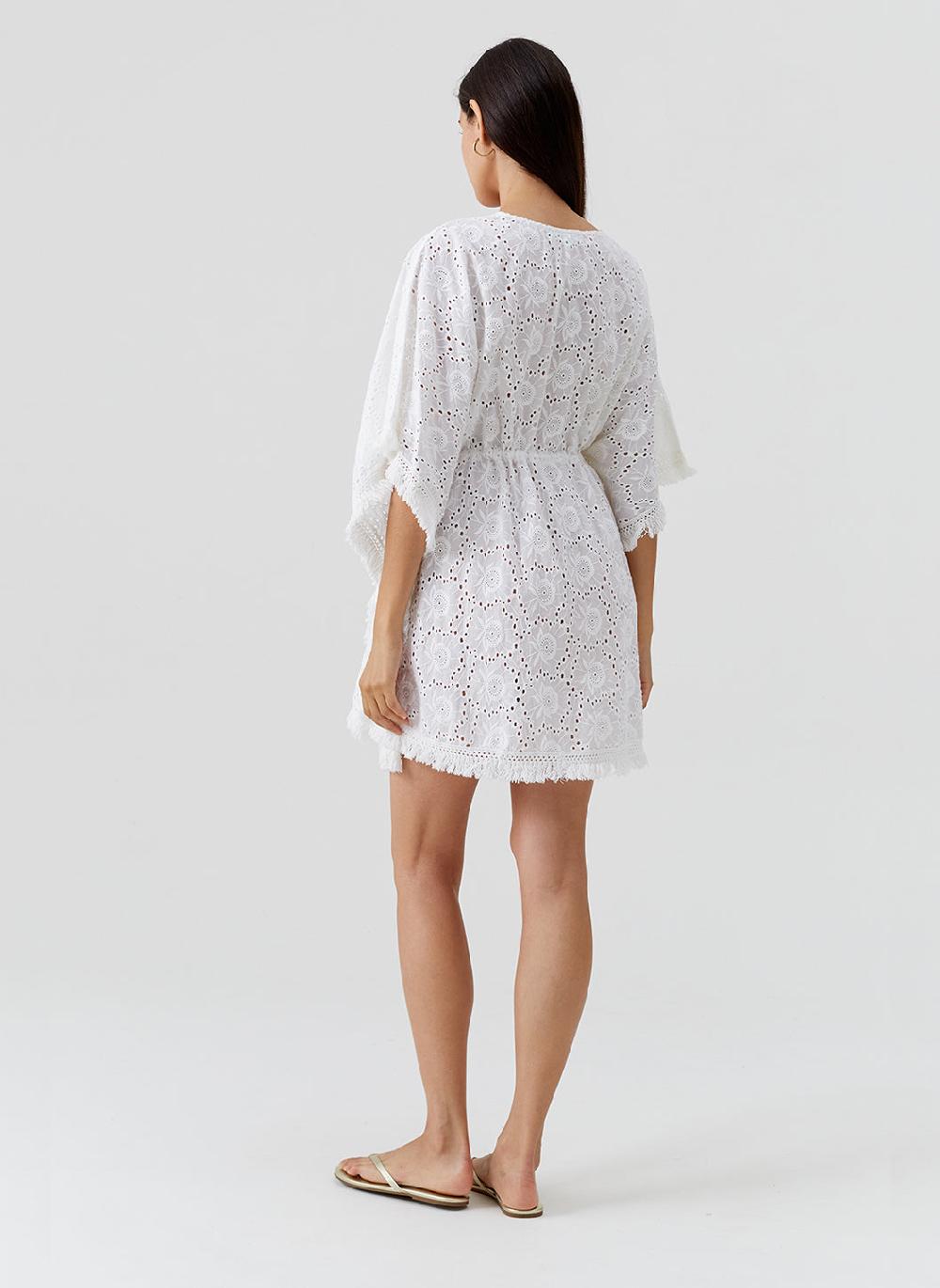 Melissa Odabash Ivy White Kaftan