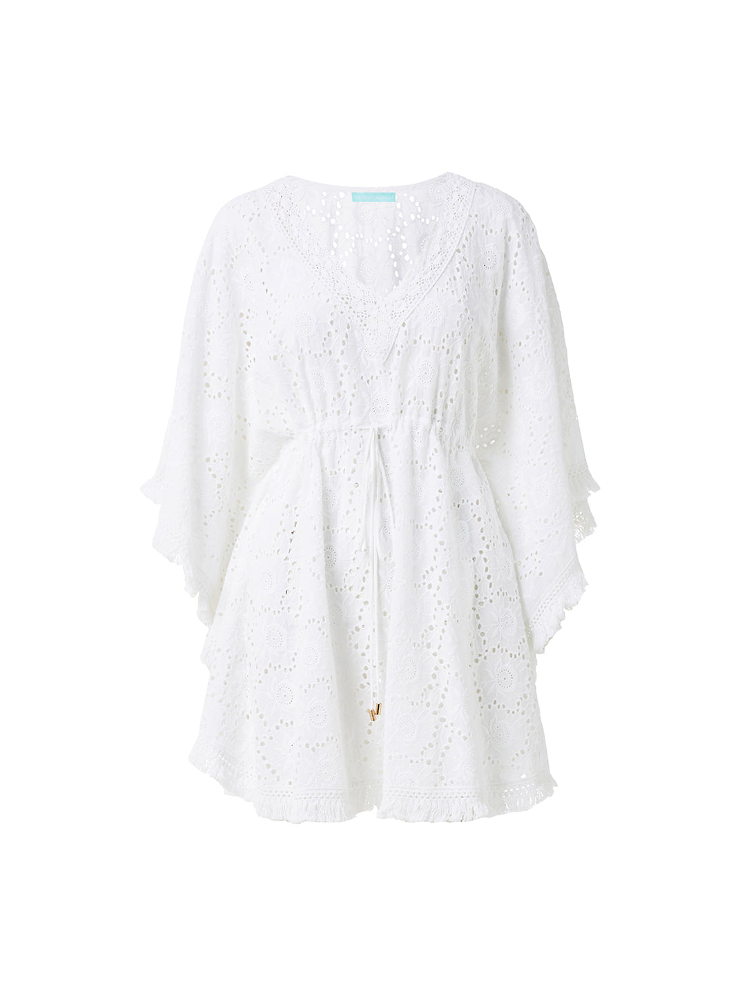 melissa odabash Ivy White Kaftan