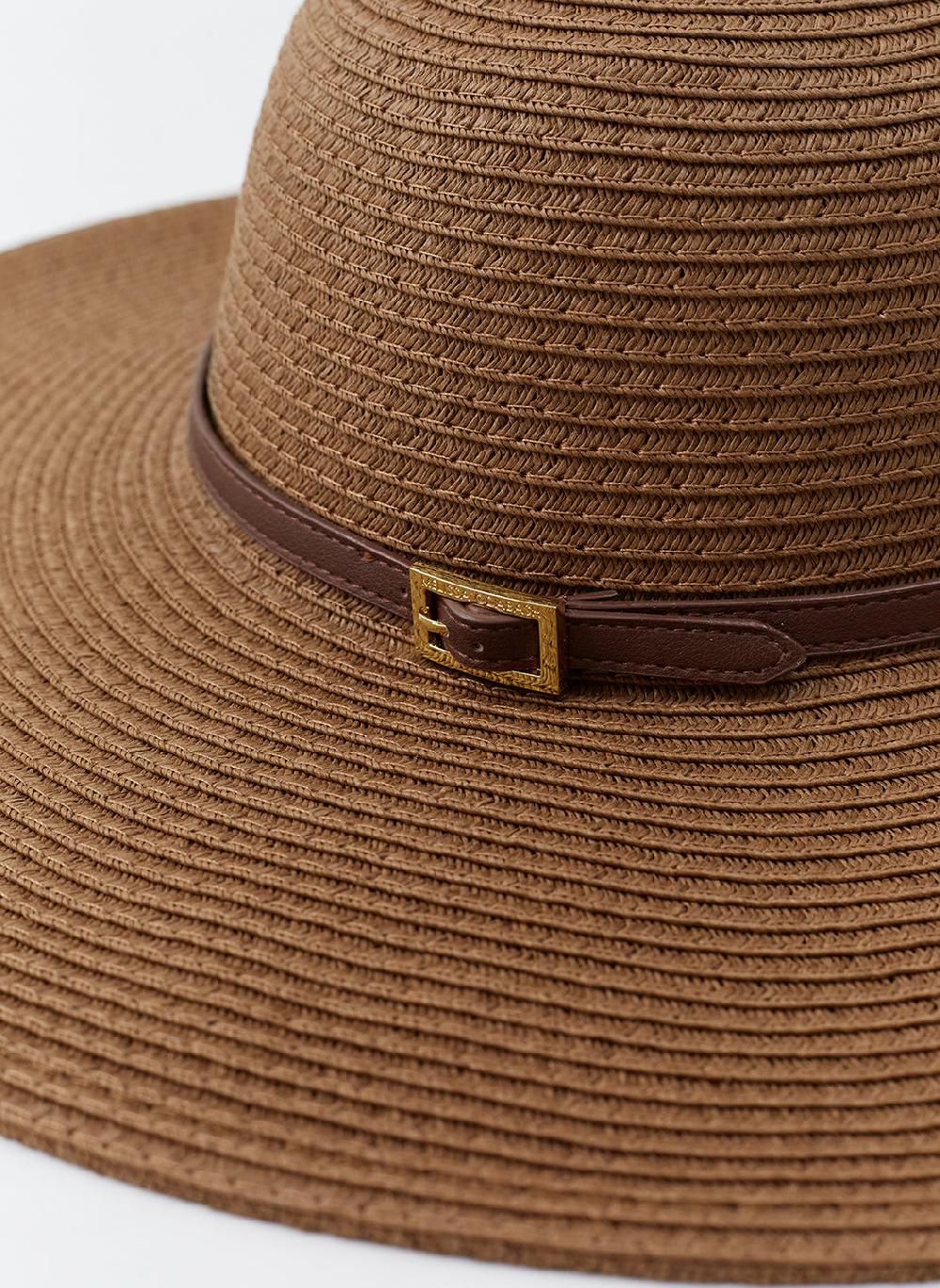 Melissa Odabash Jemima Dark Brown Hat