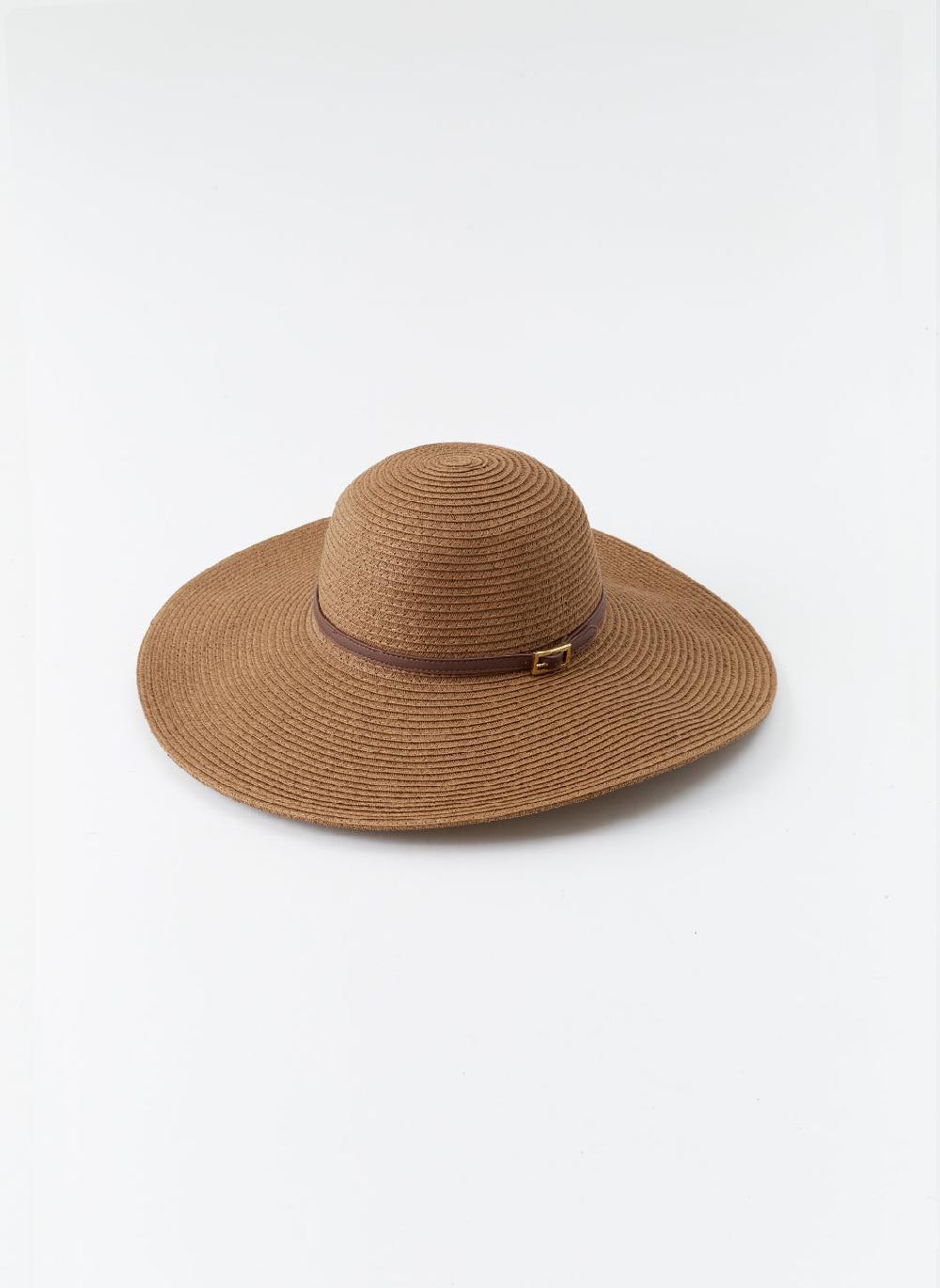 melissa odabash Jemima Dark Brown Hat