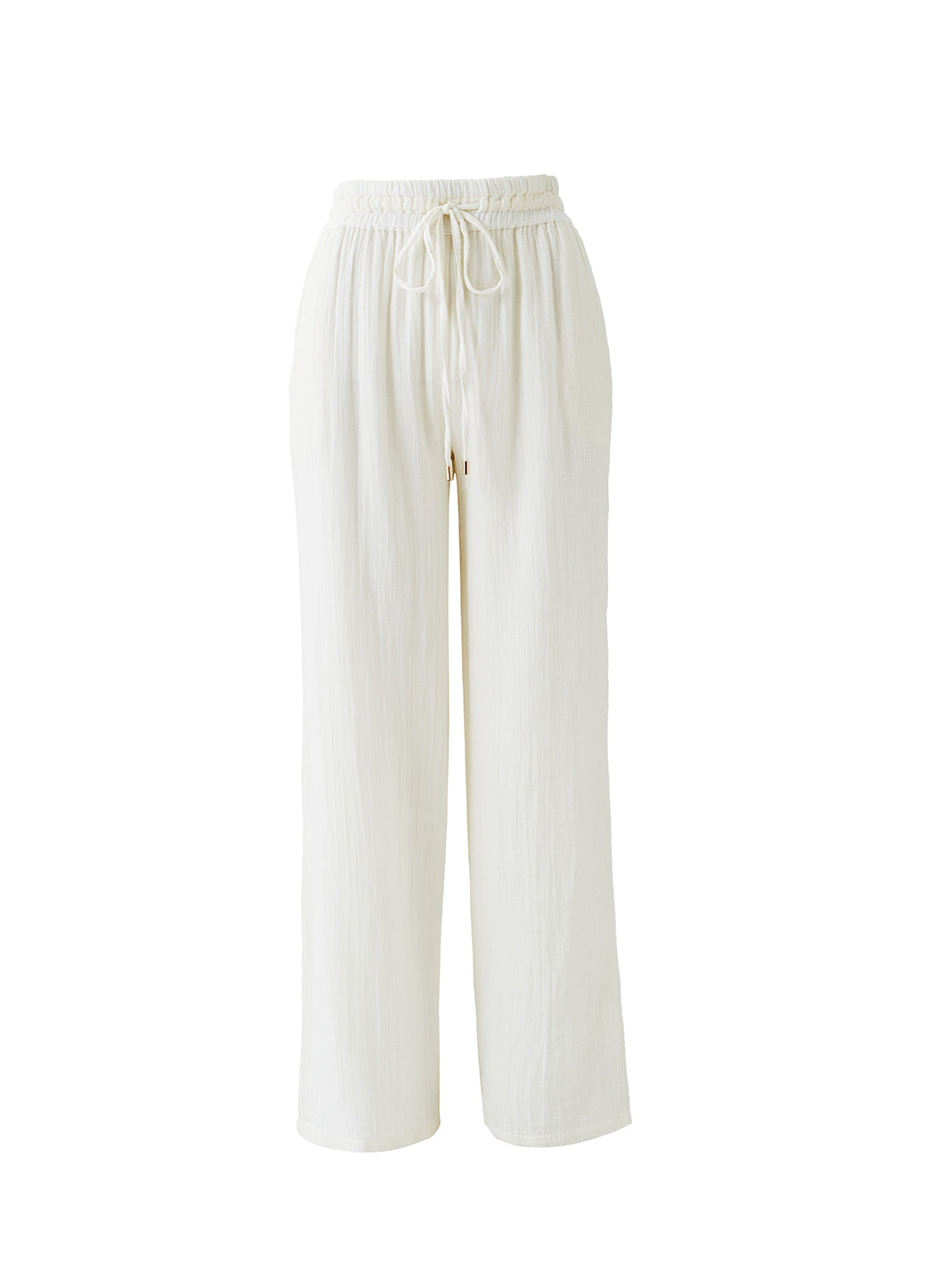 melissa odabash Krissy Ivory Trousers