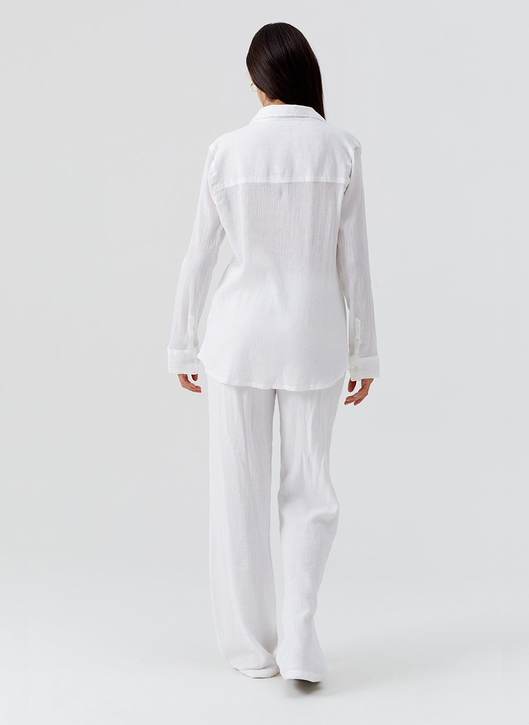 Melissa Odabash Krissy White Trousers