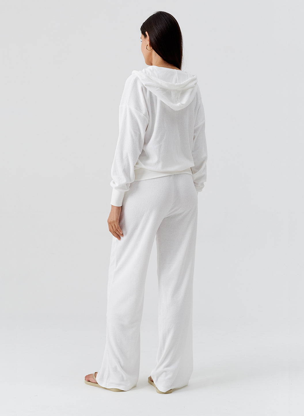Melissa Odabash Kyda White Hoodie
