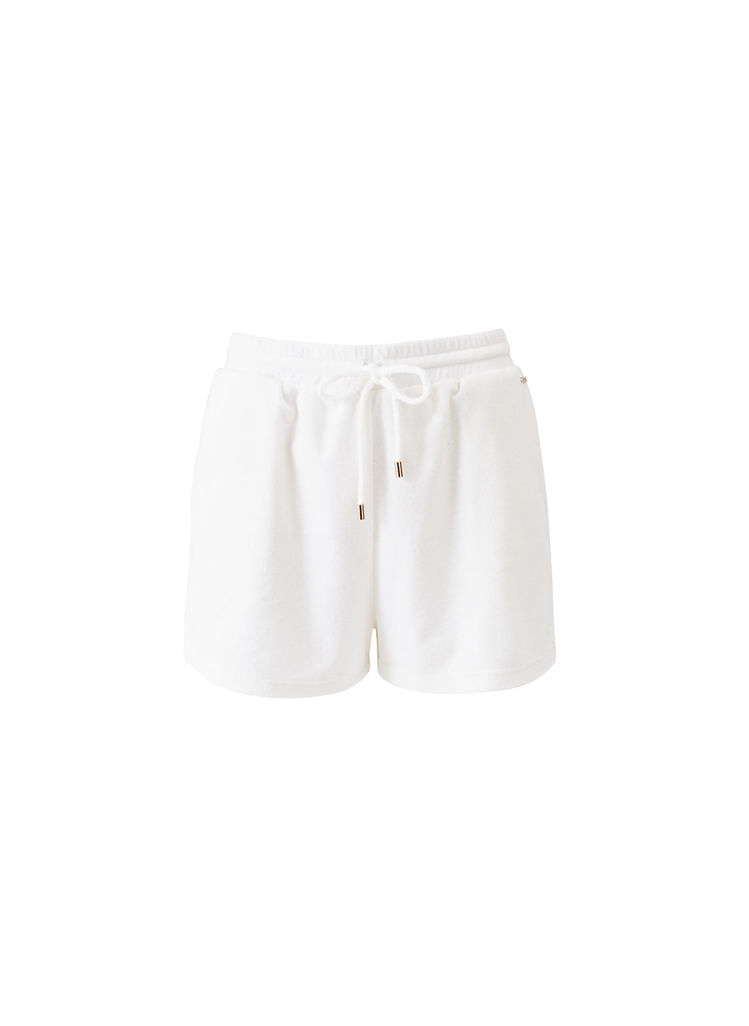 melissa odabash Laura White Shorts
