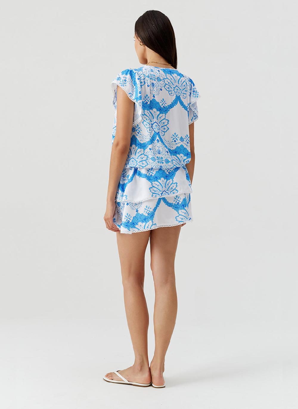 Melissa Odabash Lenni Florian Dress