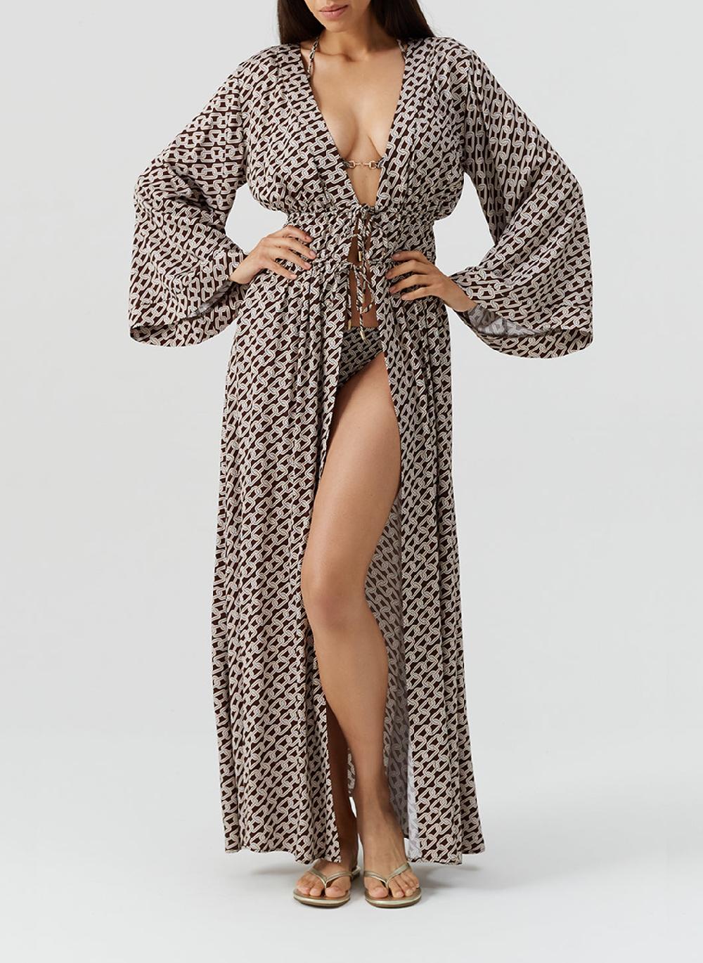Melissa Odabash Maja Chain Kaftan