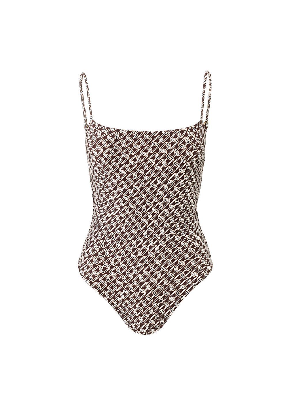 melissa odabash Maui Chain Swimsuit