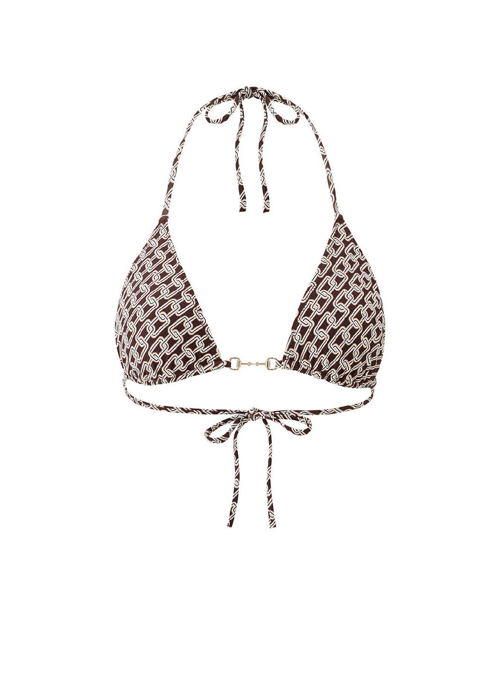 melissa odabash Menorca Chain Bikini Top