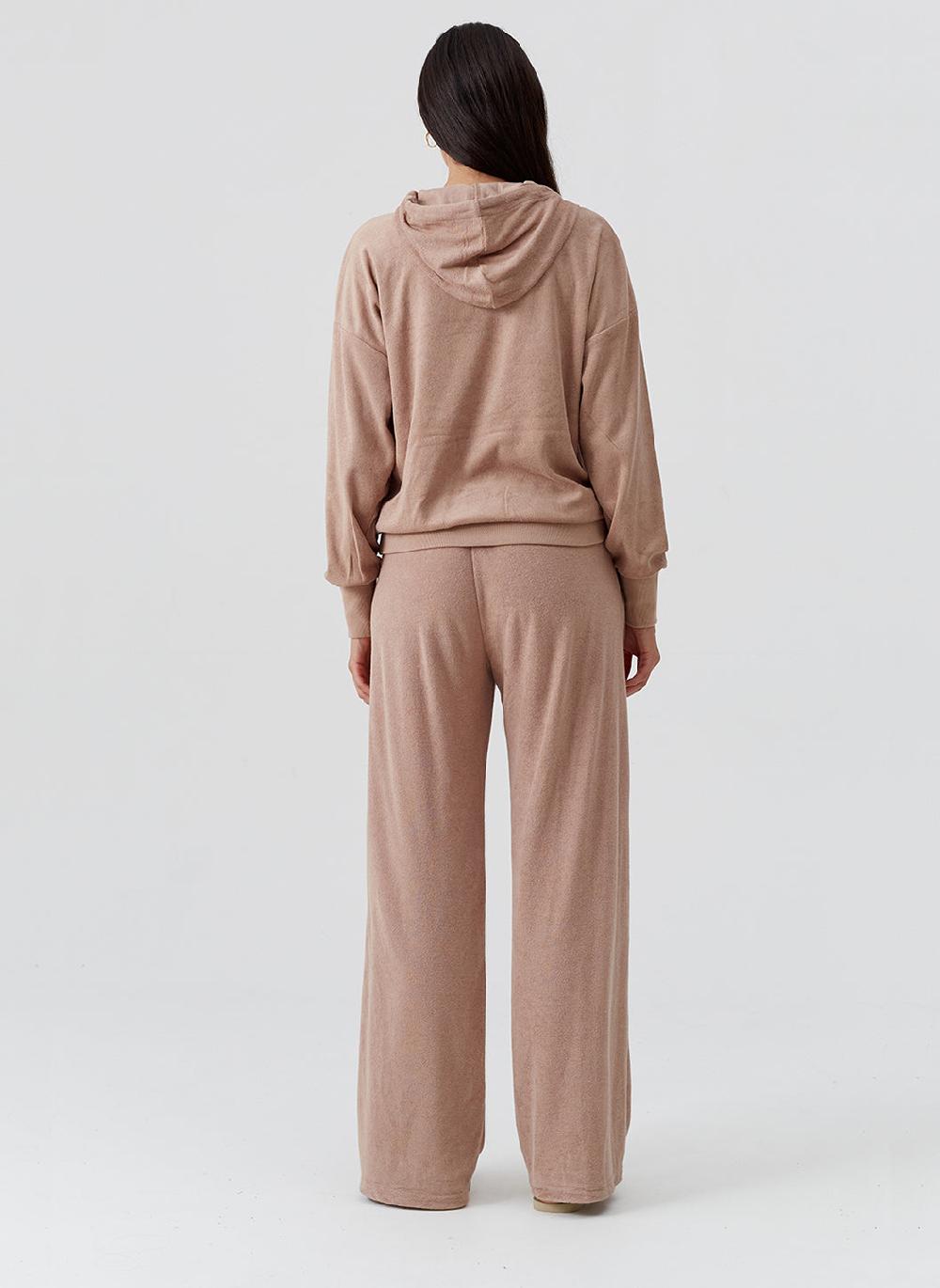 Melissa Odabash Nora Almond Hoodie