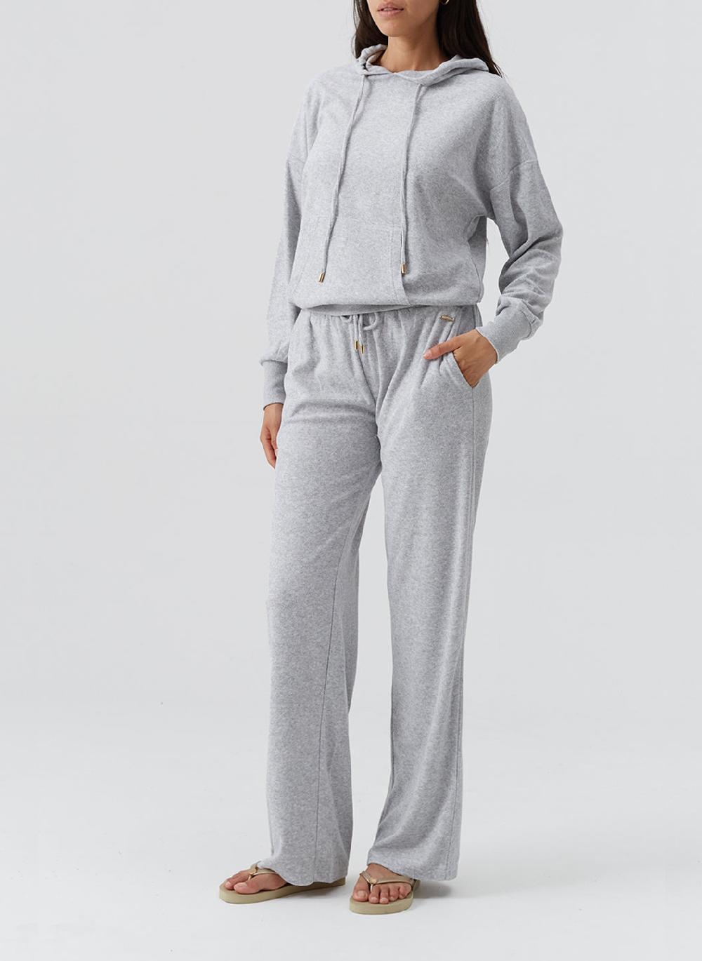 Melissa Odabash Nora Grey Hoodie