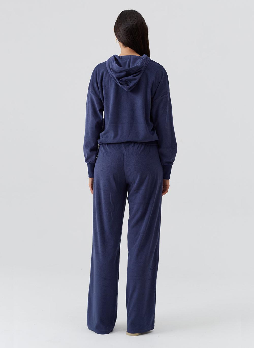 Melissa Odabash Nora Navy Hoodie