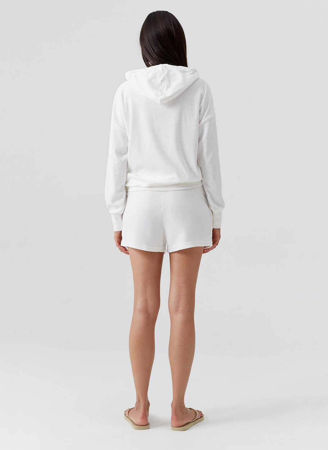 Melissa Odabash Nora White Hoodie
