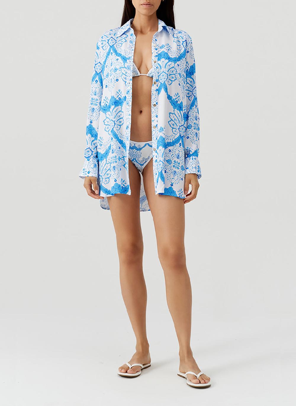 Melissa Odabash Paige Florian Shirt