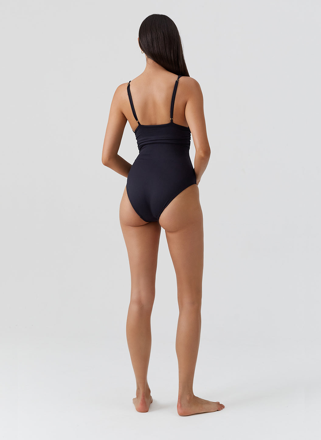 Melissa Odabash Panarea Black Swimsuit