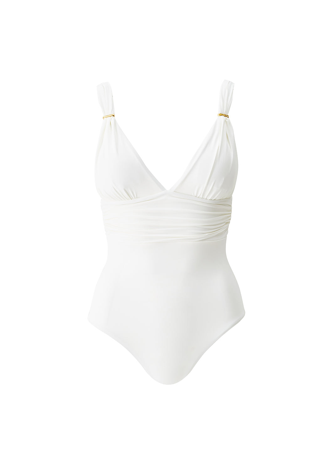 melissa odabash Panarea Ivory Swimsuit
