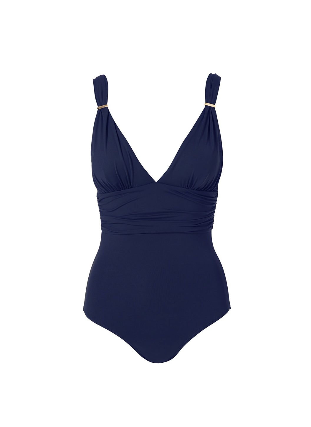 melissa odabash Panarea Navy Swimsuit