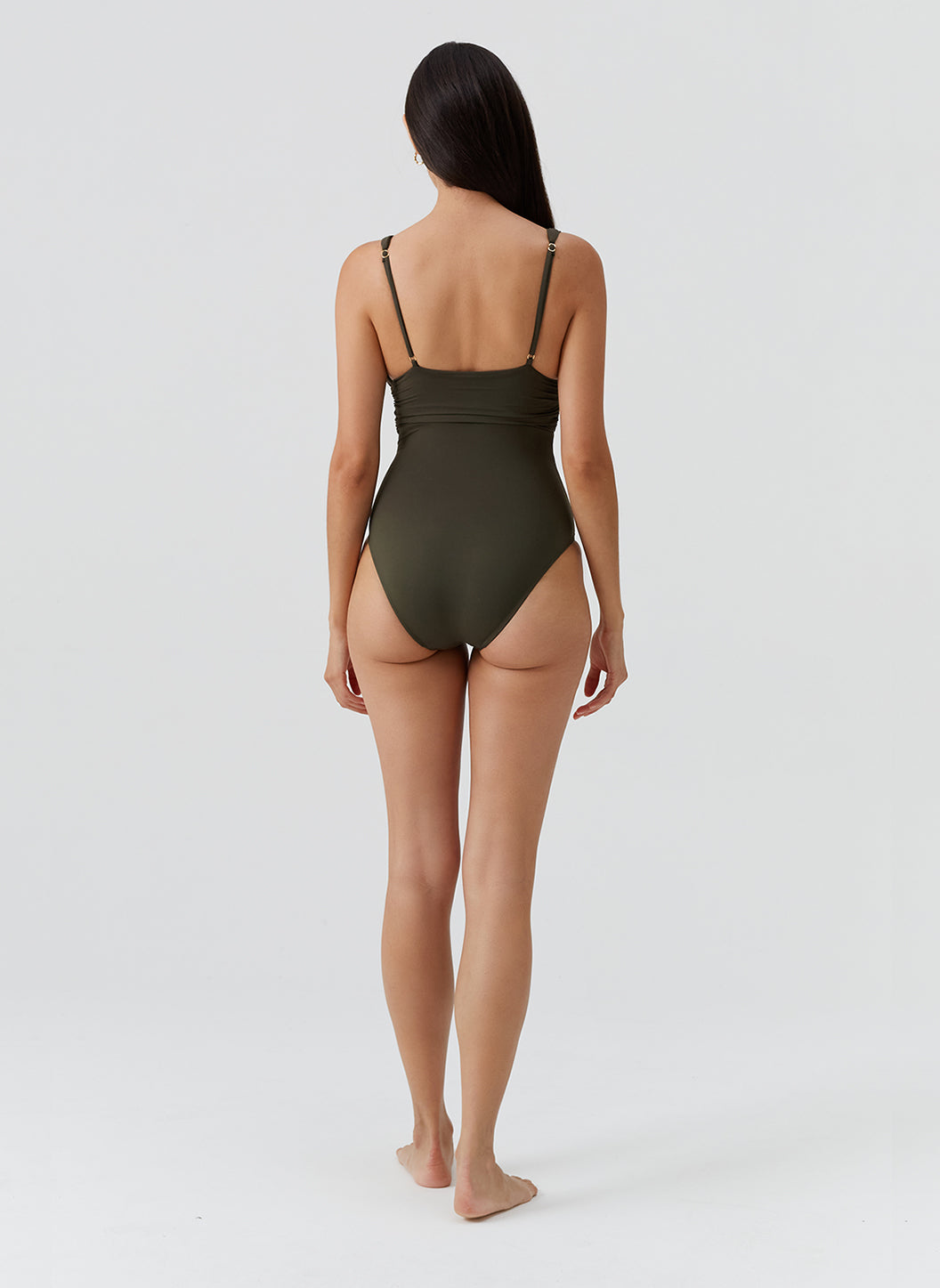 Melissa Odabash Panarea Olive Swimsuit