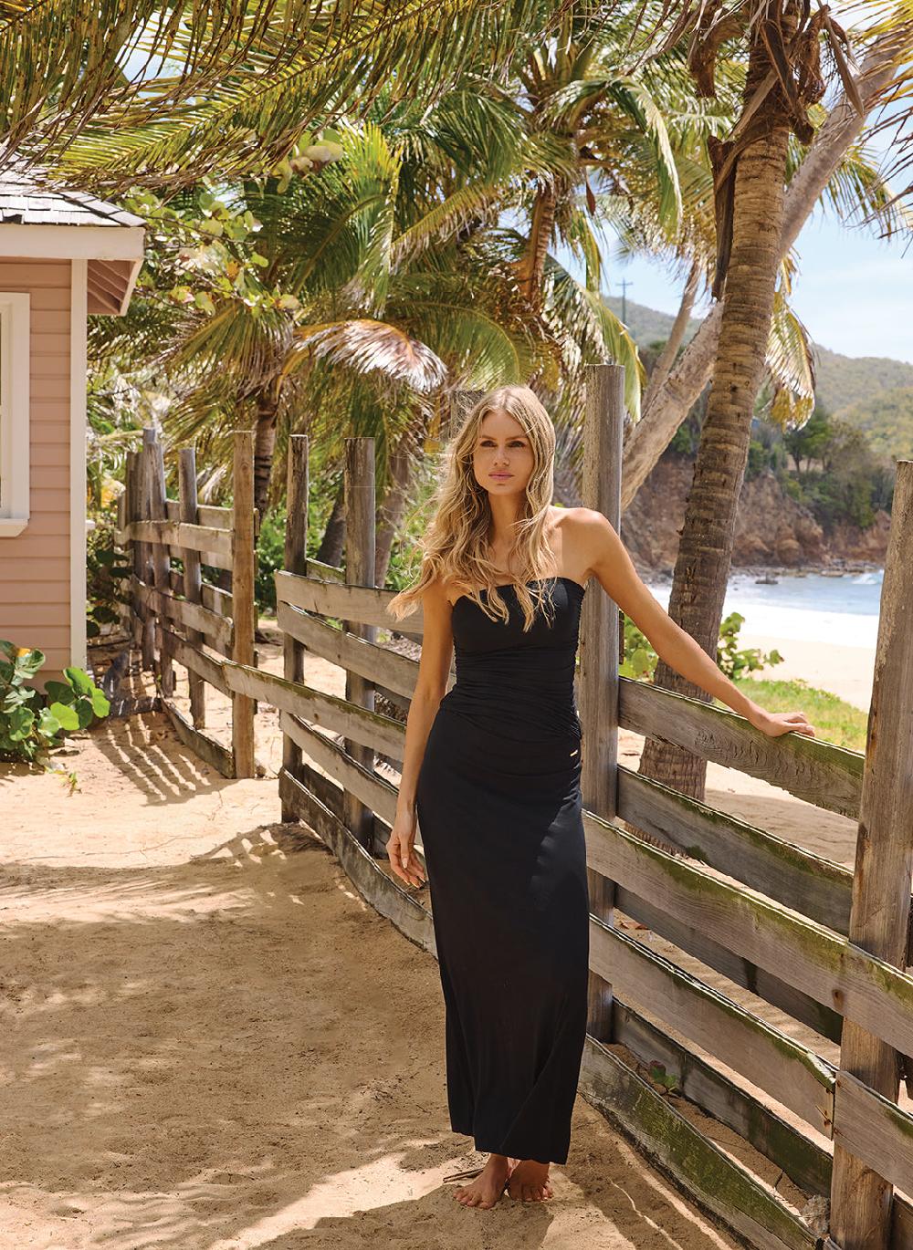 Melissa Odabash Rae Black Dress