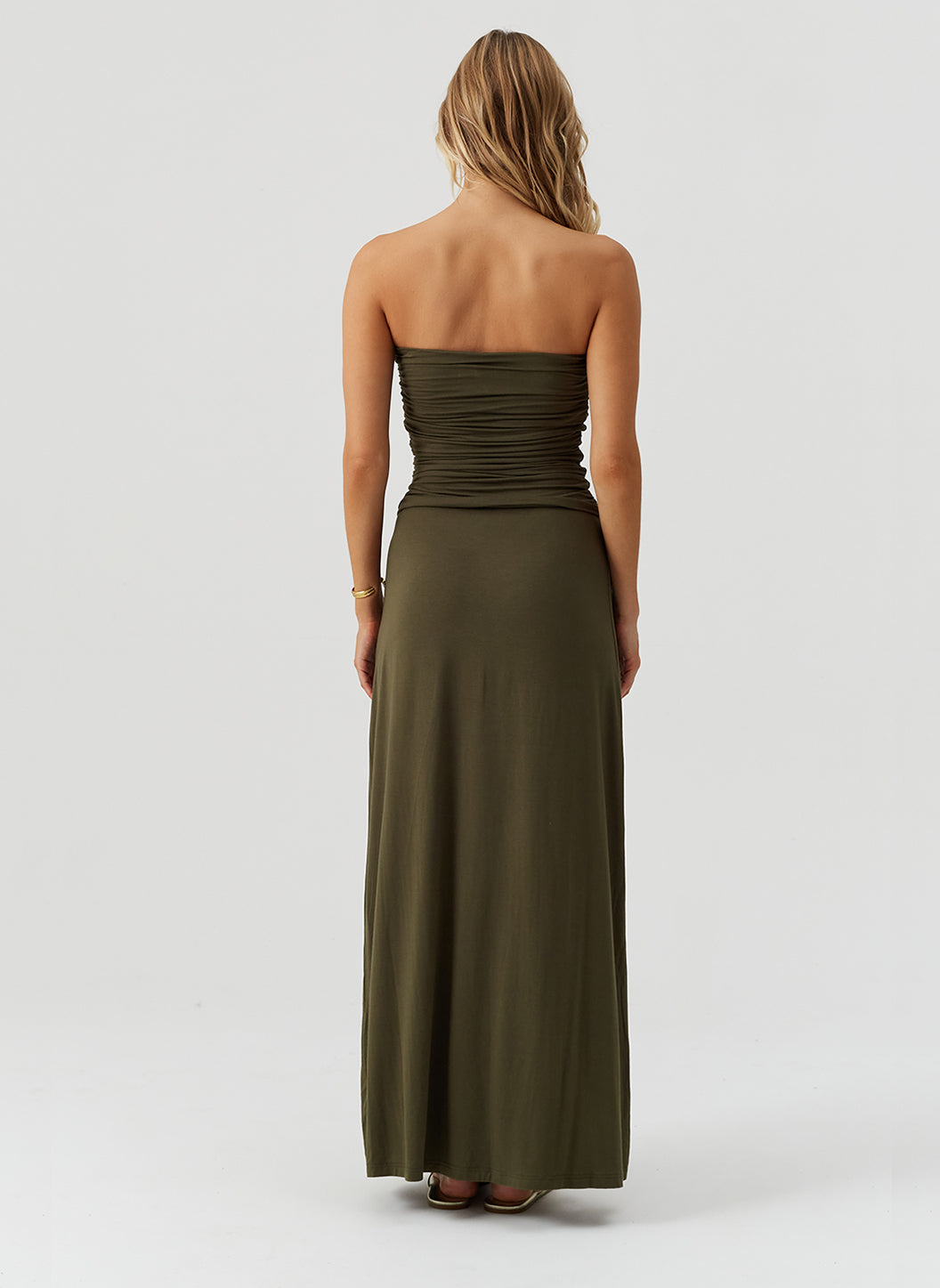 Melissa Odabash Rae Olive Dress