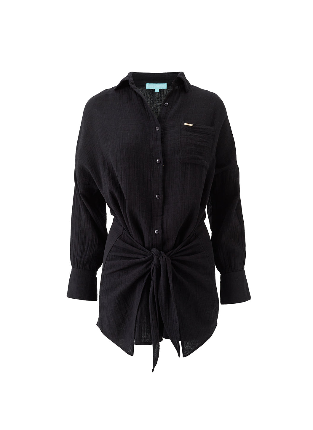 melissa odabash Sara Black Dress